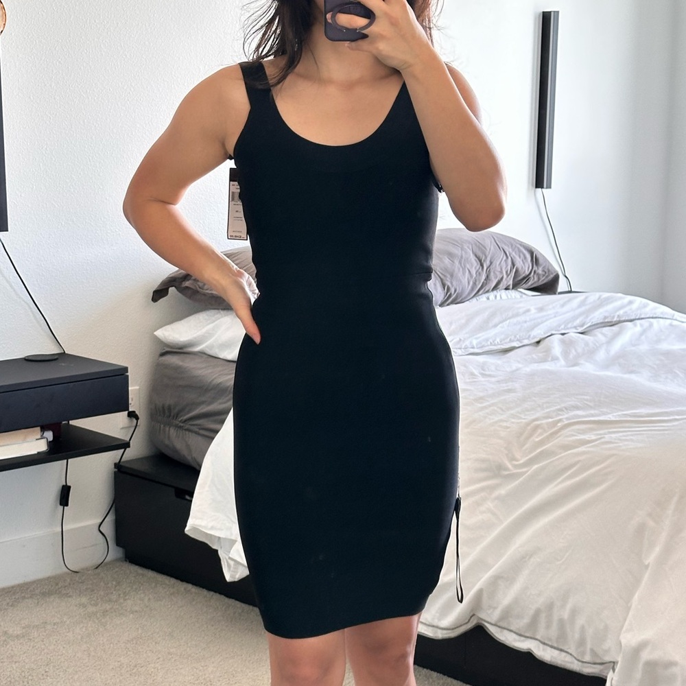 BCBGMaxAzria Black Mini Dress